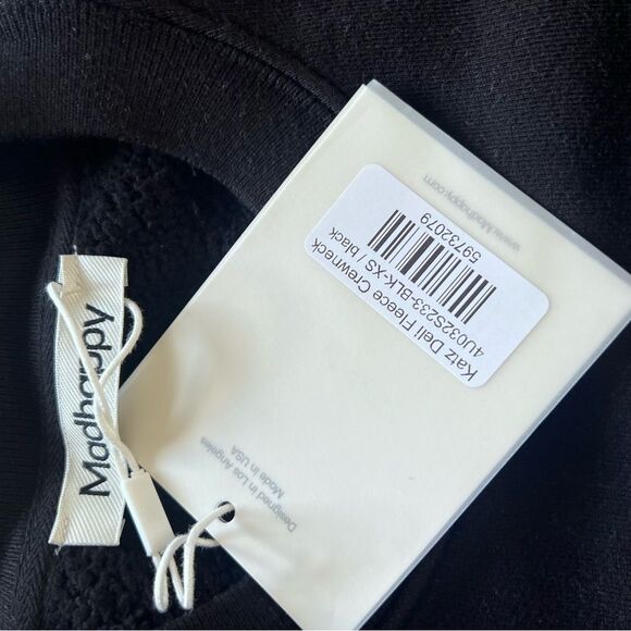 Madhappy x Katz’s Delicatessen Limited Edition Fleece Sweatshirt Unisex XS NEW - Picture 6 of 7
